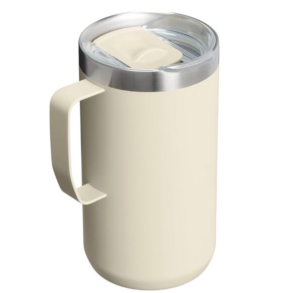 STANLEY Everyday Camp Mug | Insulated Stainless Steel Mug Toasted AlmondNew! - Picture 3 of 3